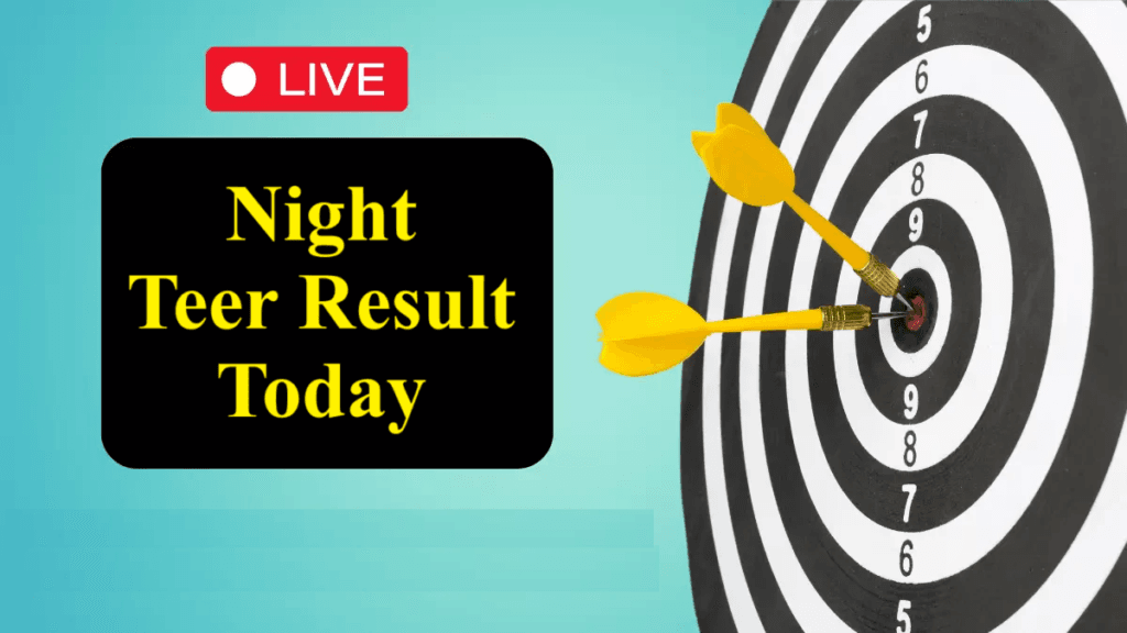 Night Teer Result 01 November 2024 11-12 PM